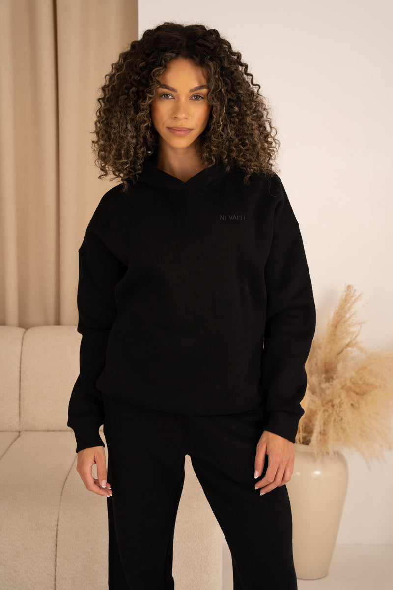 Nevaeh Signature Hoodie - Black