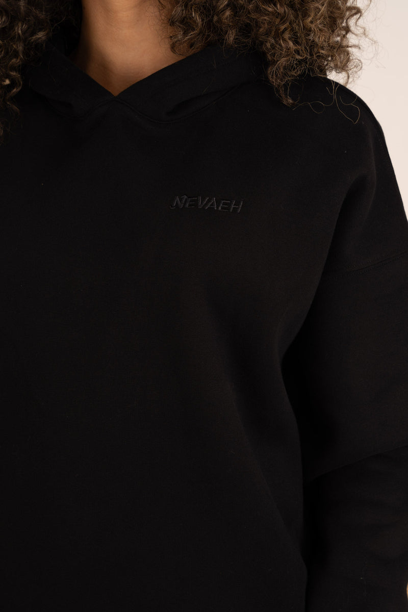 Nevaeh Signature Hoodie - Black